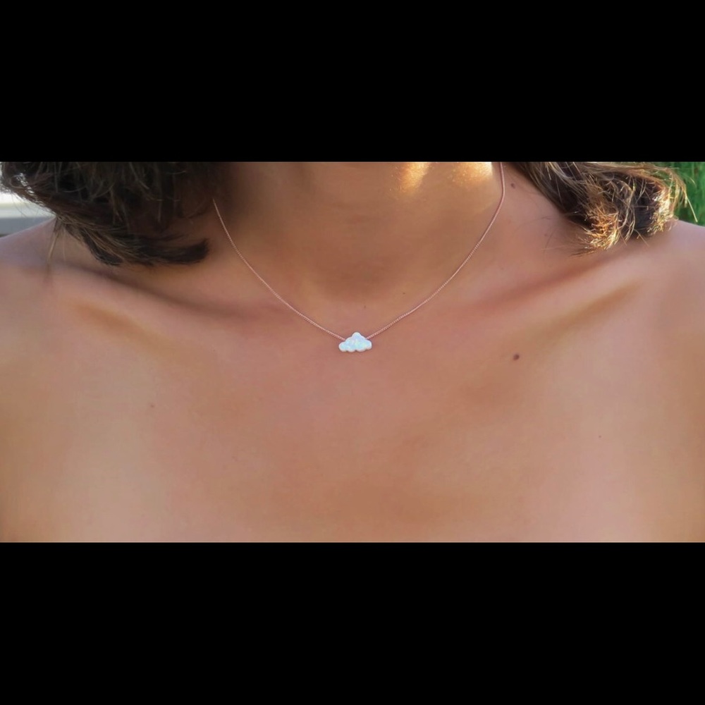 Cloud Opal Necklace
